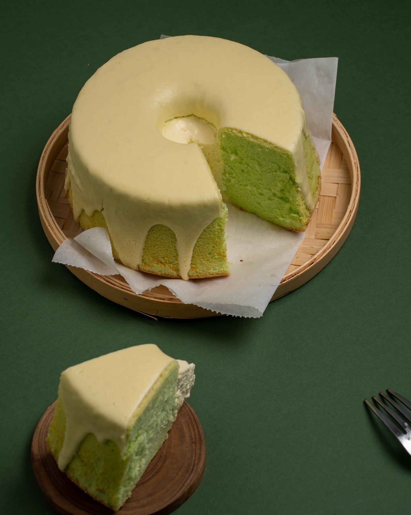 Nusantara Pandan Chiffon Cake